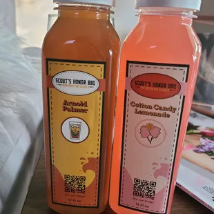 Arnold Palmer and Cotton Candy Lemonade