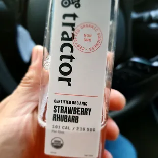 Strawberry rhubarb juice