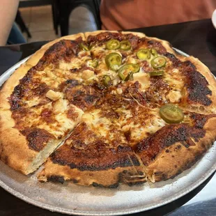 Spicy BBQ Pizza
