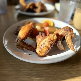 Chicken and pancakes