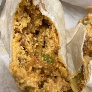 Vegan Soyrizo Burrito - $13.79, 8.23.2022.