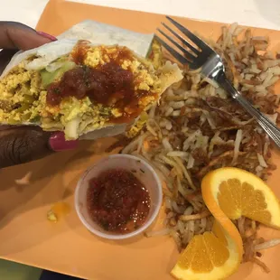 Basic Vegan Breakfast