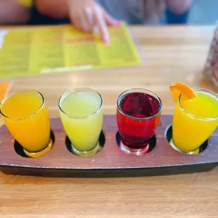 Mimosa flight.