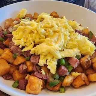 Corned Beef Hash & Eggs