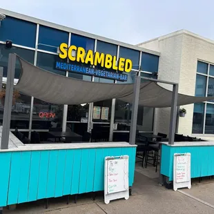 The front of the restaurant!