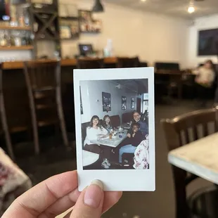 They took a pic of us for their wall (OK, I asked if they would do it, but they DID!) get your pic taken!!