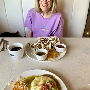 Excellent meals left us full and happy.