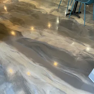 polished concrete flooring