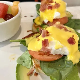 Avocado Benedict Eggs