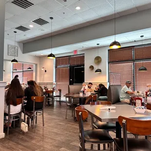 diners sitting at tables