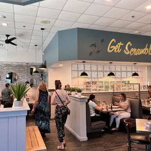 customers sitting at the counter