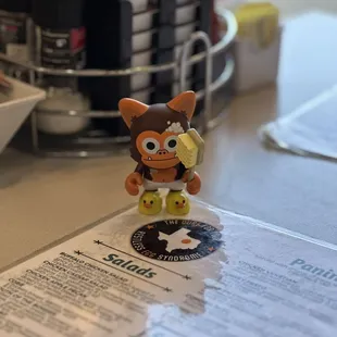 Brought our little Superplastic friend to brunch!