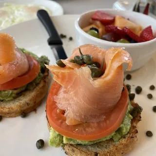 Avocado Lox Toast