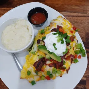 Avocado Omelets
