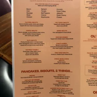 Menu from Dec. 11, 2024