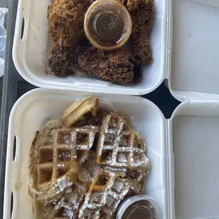 Chicken n waffles