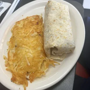 Breakfast burrito