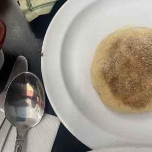 There was a roach crawling soon as I stopped eating