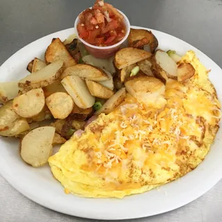 Ham and Cheese Omelette