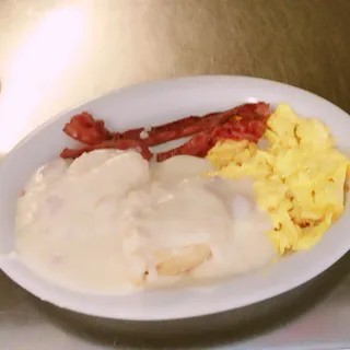 Biscuit and Gravy Plate