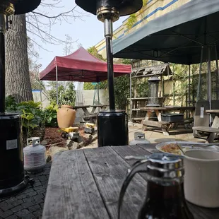 Patio is dog friendly!!!