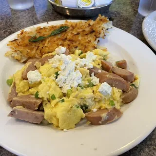 Chicken Apple Scramble