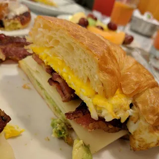 Sunrise Croissant Sandwich