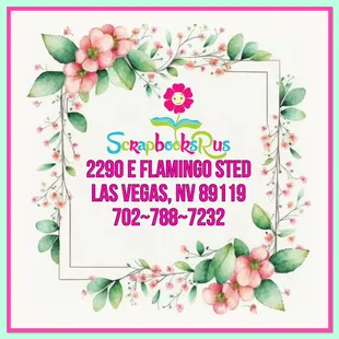 Scrapbooksrus Address and Phone Number