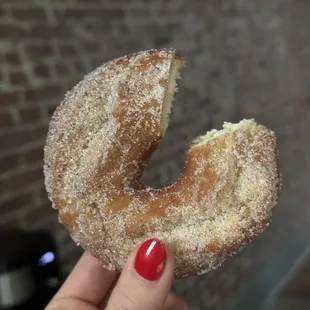 House made donut w lavender sugar