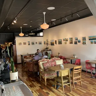 interior, sushi and sashimi