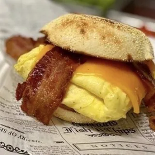 Bacon, Egg & Cheese Breakfast Sandwich