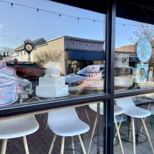 a view of the outside of the store