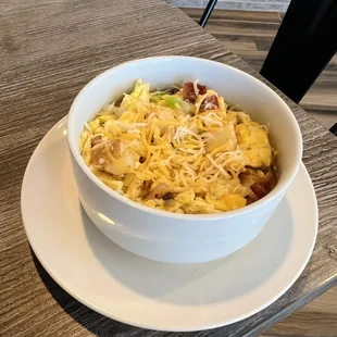 5 dollar Scramble Bowl - pretty good!