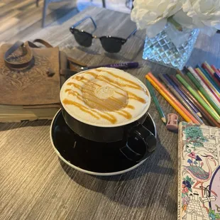 Salted caramel mocha
