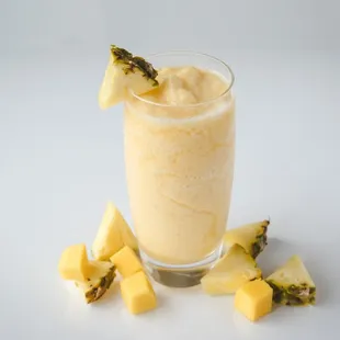 a pineapple smoothie