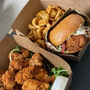 Crispy Chicken Salad