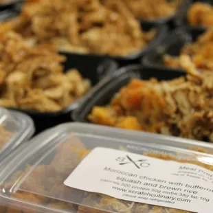 Moroccan chicken with butternut squash