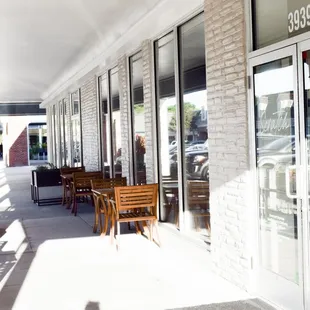 Patio Dining available