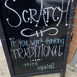 chalk writing on a chalk board