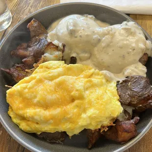 Biscuits and gravy