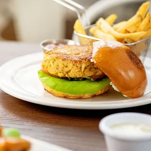 House Made Crab Cake with tarragon mayo