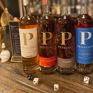 Great selection of spirits! Check out the basement bar!