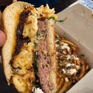 Truffle Mac Burger