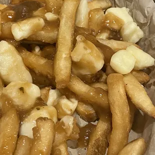 The poutine:  way too much rosemary in the gravy.