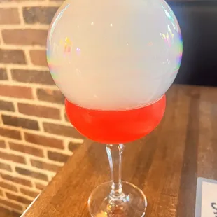 Cotton candy cocktail
