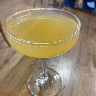 Just the slightest hint of pumpkin with a citrus flavor, and this drink had me wanting to guzzle a gallon of it!