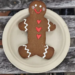 Gingerbread Man cookie