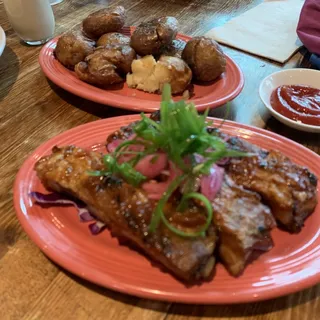 CRISPY SMASHED POTATOES