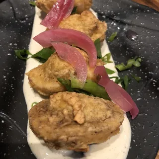 DEEP FRIED DEVILED EGGS