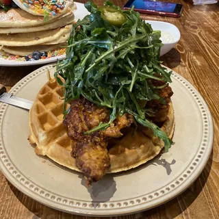 SPICY SOUTHERN FRIED CHICKEN N' WAFFLE